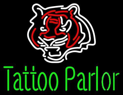 Tattoo Tiger Parlor Neon Sign